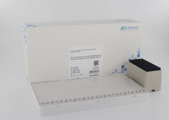 Poct Immunoassay Cardiac Marker ชุดทดสอบ CTnI CK MB Myo Heart Disease