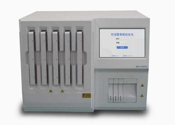 5-Channel Full Automated POCT Immunoassay Analyzer เชิงปริมาณการเรืองแสง