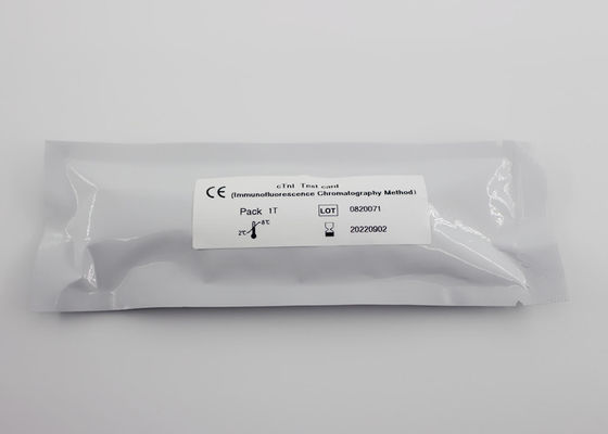 Blood One Step Rapid Test Ivd, 8 นาที Combo Troponin T Rapid Test Kit